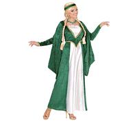 Widmann Renaissance Queen Velvet - Green - (Dress, Headpiece) (XL) Green