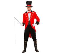 Widmann Ringmaster (Jacket, Vest With Shirt &Bow Tie, Pants, Hat, Whip) (M) Diff