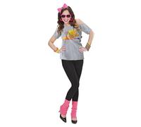 Widmann Rock Star (Tank Top, Mesh Crop Top, Pants, Belt, Leg Band, Bandana) (164