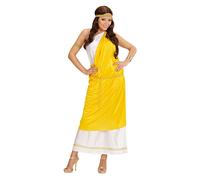 Widmann Roman Lady (Gown With Toga, Belt, Headband, Bracelet) (M) Yellow