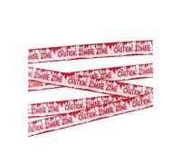 Widmann ? Ruban barrière Caution Zombie Zone unisex-adult, rouge, taille unique, vd-wdm51896