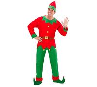 Widmann Santa's Little Helper Elf (Coat With Belt, Pants, Hat) (XS) Different Co