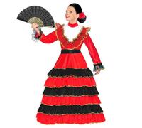 Widmann Señorita (Dress With Wire Hoop, Belt) (140 cm / 8-10 Years) Different Co