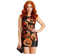 Widmann Sequin Dress Pumpkins (M) Different Colors