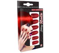 Widmann ? Set 12 ongles brillantes auto-ades Womens, rouge, taille unique, vd-wdm05351
