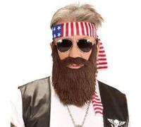 Widmann 74603 ? Easy Rider Bandeau Cheveux et Barbe