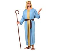 Widmann Shepherd (Tunic With Long Vest, Belt, Headpiece) (M) Turquoise / Light B