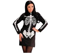 Widmann Skeleton Girl (Dress) (S) Black