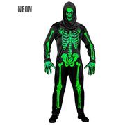 Widmann Skeleton (Jumpsuit, Mask) (XXL) Black