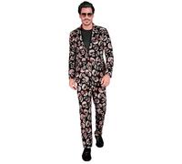 Widmann Skulls Party Fashion Suit (Jacket, Pants) (S) Black