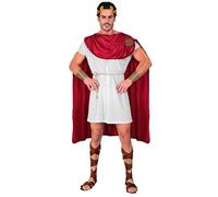 Widmann Déguisement Spartacus – Tunique, Ceinture, Cape, Sandales, Couronne de laurier – M (50/52)