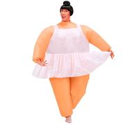 Widmann Sumo (Airblown Inflatable Costume, Headpiece) (One Size Fits Most Adult)
