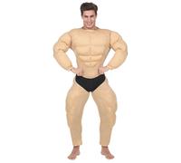 Widmann Super Beer Man (Muscle Overalls With Cape, Can Holster Belt, Cap) (XXL)