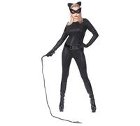 Widmann Super Cat (Overalls, Gloves, Ears, Eyemask) (S) Black