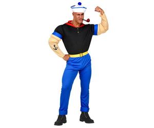 Widmann Super Sailor (Muscle Arms T-Shirt, Pants With Belt, Hat) (M) Different C
