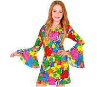 Widmann The 60s Fashion - Flower Power (Dress) (140 cm / 8-10 Years) Different C