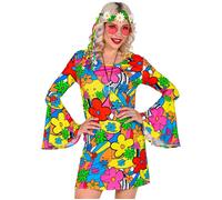 Widmann Robe The 60s Fashion – Flower Power XS Différentes couleurs