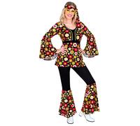 Widmann The 60s Fashion - Flowers (Shirt, Pants, Headband) (XS) Different Colors
