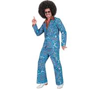 Widmann The 60s Fashion - Peace & Love (Shirt, Pants, Headband) (XXL) Different