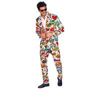 Widmann The 60s Pop Art Style (Jacket, Pants) (S) Different Colors