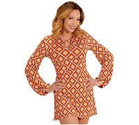 Widmann The 70s Groovy Style - Rhombus (Dress) (S) Orange