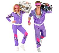 Widmann Survêtement Party Fashion – style vintage années 80 pour carnaval et fêtes