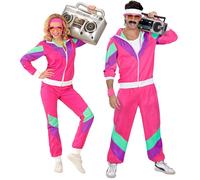 Widmann The 80s Shell Suit (Jacket, Pants) (XL) Pink