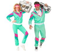 W WIDMANN MILANO Party Fashion – Survêtement fantaisie style années 80 pour carnaval et fêtes
