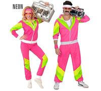 Widmann The 80s Shell Suit (Jacket, Pants) (XXL) Pink