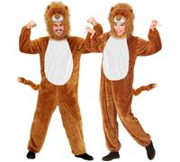 Widmann Tiger In Soft Plush (Hooded Jumpsuit With Mask) (XL - h 190 cm) Differen