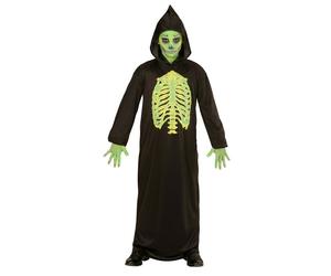 Widmann Toxic Reaper (Hooded Robe) (158 cm / 11-13 Years) Black