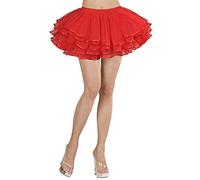 Widmann ? Tutu Luxe avec Finition Satin Womens, Rouge, S, vd-wdm49013