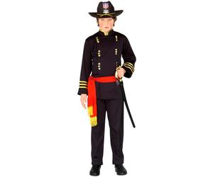 Widmann Union General (Coat, Pants, Belt) (128 cm / 5-7 Years) Blue