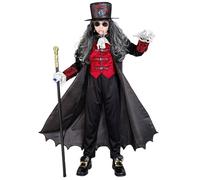 Widmann Vampire Lord (Long Coat With Vest And Jabot, Top Hat) (128 cm / 5-7 Year