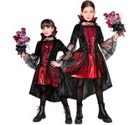 Widmann Vampire Lord (Long Coat With Vest And Jabot, Top Hat) (158 cm / 11-13 Ye