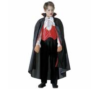 Widmann Vampire (Shirt With Pants, Vest, Bow Tie, Cape) (128 cm / 5-7 Years) Dif