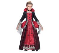 Widmann Vampiress (Dress, Choker) (158 cm / 11-13 Years) Black
