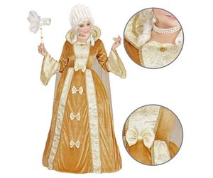 Widmann Venetian Noblewoman (Dress With Crinoline Underskirt, Cape) (M) Gold