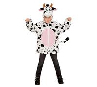 WIDMANN MILANO PARTY FASHION Cow in Soft Plush (Hoodie with Mask) - (98 cm / 1-2 Years)