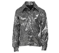 Widmann W Milano Party Fashion 70773 King of Pop Chemise à Paillettes pour Homme Taille L