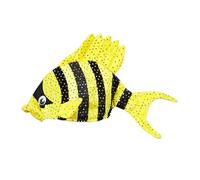 W WIDMANN MILANO Party Fashion - Chapeau poisson tropical, chapeau en peluche avec paillettes, déguisement d'animal, carnaval