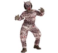 Widmann Werewolf (Coat, Pants, Mask) (140 cm / 8-10 Years) Different Colors