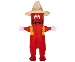 Widmann Willy (Airblown Inflatable Costume) (One Size Fits Most Adult) Beige / S