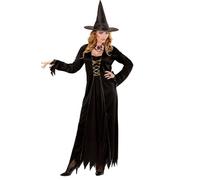 W WIDMANN MILANO - Costume de sorcière Halloween/Carnaval - Taille M Noir