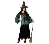 Widmann Witch (Dress, Hat) (S) Different Colors