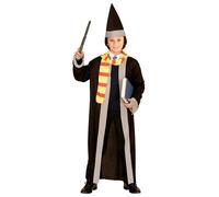 Widmann Wizard (Robe, Scarf, Hat) (116 cm / 4-5 Years) Different Colors
