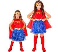 Widmann Wonder Girl (Dress With Cape, Headpiece, Cuffs) (116 cm / 4-5 Years) Dif