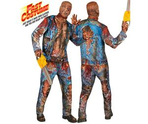 Widmann Zombie Fast Costume (Jacket, Pants, Gloves, Mask) (M) Different Colors