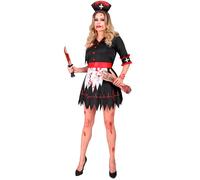 Widmann Zombie Nurse (Dress With Underskirt, Headpiece) (158 cm / 11-13 Years) B