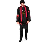 Widmann Zombie Priest (Tunic, Scarf, Cross) (M) Black